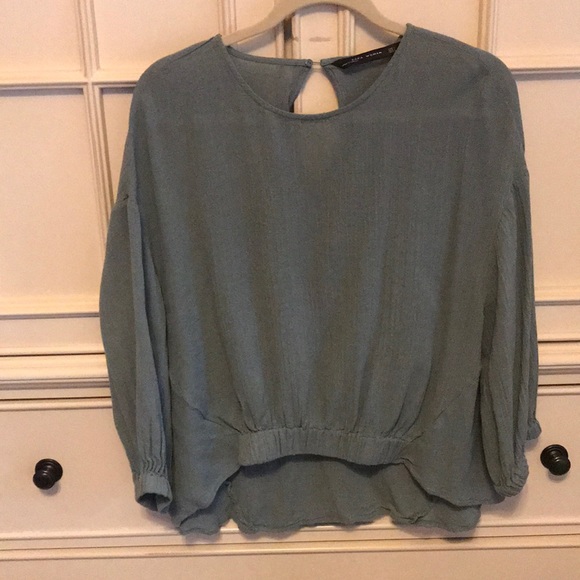 Zara Tops - Zara low high top